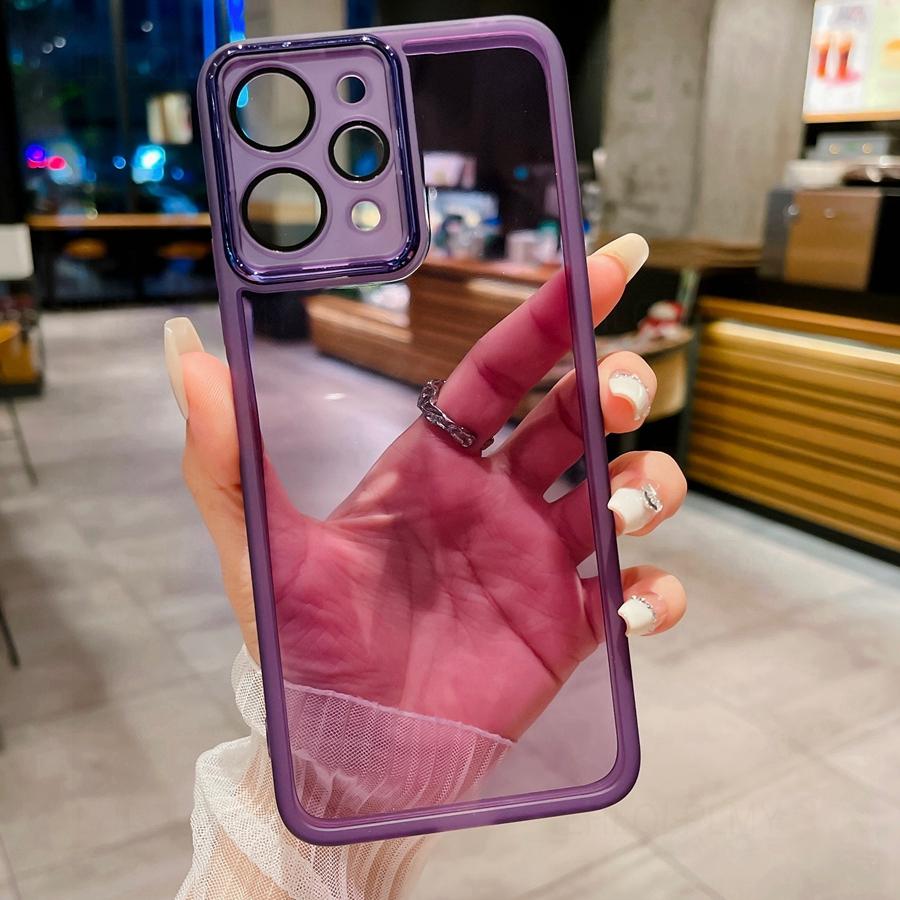 Прозрачный мягкий чехол для Xiaomi Poco M6 X5 Pro X6 F6 C75 14T 11T 13T Redmi Note 10S 12S 11S 14C 13C 12C 14S A3 телефон защитная пленка для объектива камеры