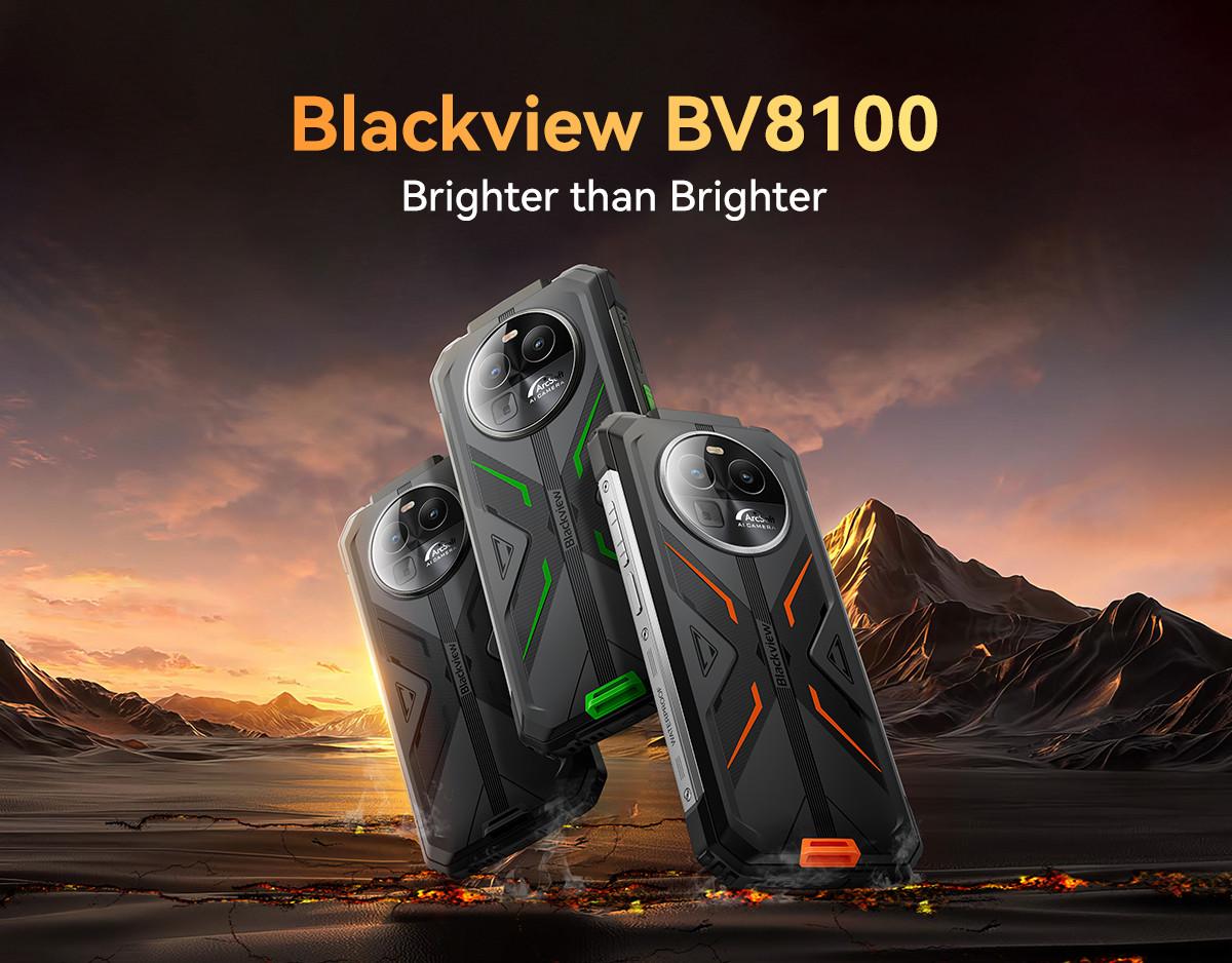 Refurbished Blackview BV8100 Smartphone 24GB RAM  256GB ROM MediaTek Helio G99 50MP Mobile Phone