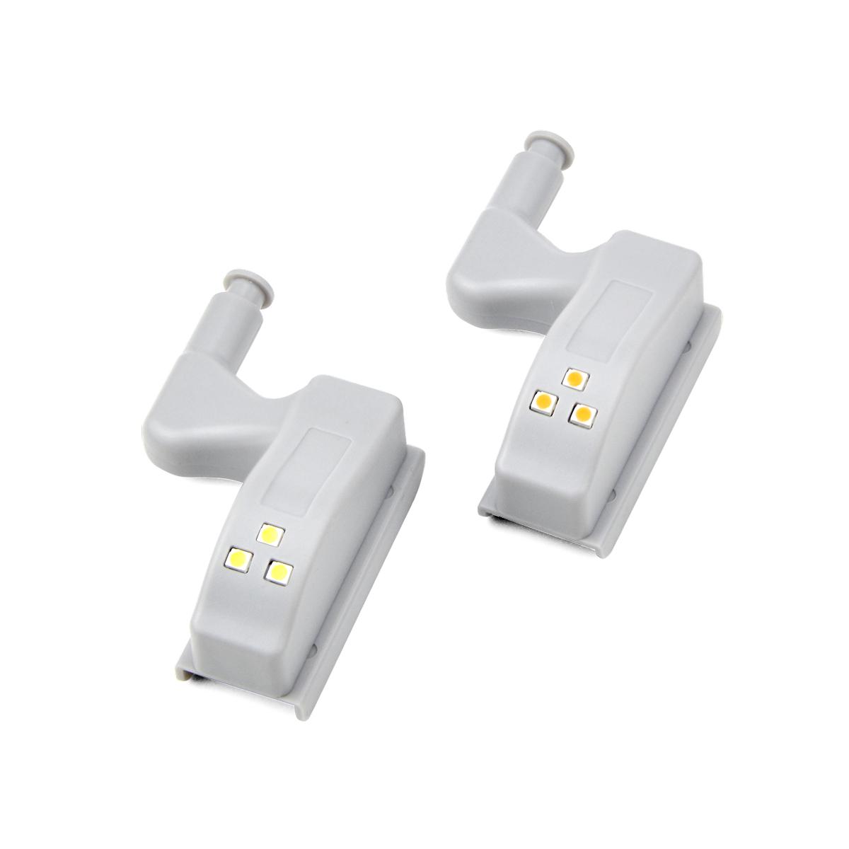 Inner Hinge Light Sensor LED Lamp 0.3W Cabinet Wardrobe Door Closet Bulb Kitchen