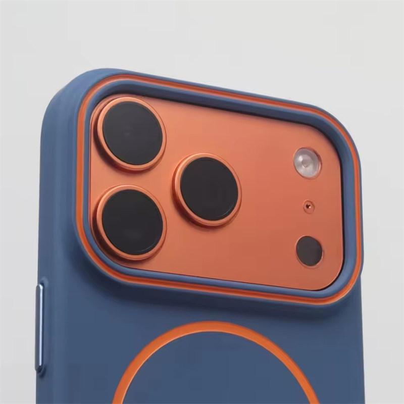Роскошный Матовый Конфетный Жидкий ТПУ Магнитный Чехол для iPhone 17 Air 16 15 14 13 12 11 Pro Max Plus Беспроводная Зарядка Ударопрочный Чехол