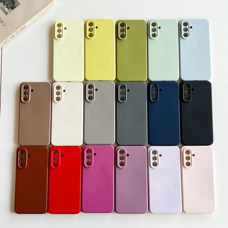 Магнитный чехол из жидкого силикона для Samsung Galaxy S26 S25 Ultra S24 S23 S22 Plus A16 A54 A55 A56 5G, ударопрочный мягкий чехол