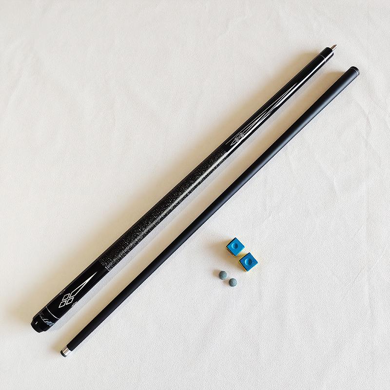 10MM 11.5MM 13MM Carbon Maple Black Tech Бильярдный кий для снукера 8-Ball 9-Ball 1/2 Split Pool Cue Stick с меловыми наконечниками