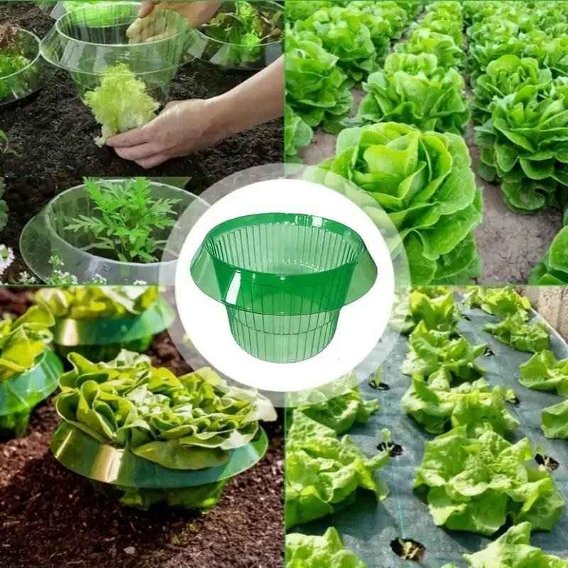 10/5/1PCS Durable Planting Protective Plastic Snail Protection Rings Plant Cover Vegetable Protective Cover Flower Pot Cover