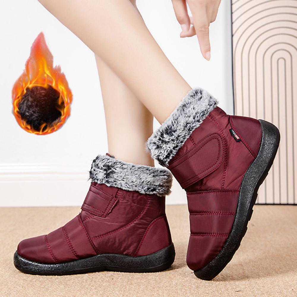 2023 зимние сапоги высокого качества, женские сапоги, обувь для мам, непромокаемые ботильоны, женские непромокаемые теплые меховые сапоги