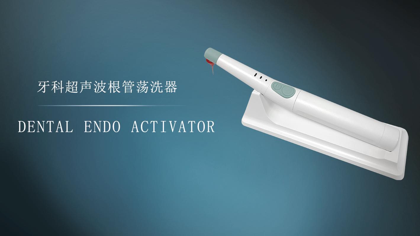 NICEDEN Wireless Endo Activator Root Canal Irrigation Device with 120 Replaceable Tips for Endodontic Cleaning and Activation