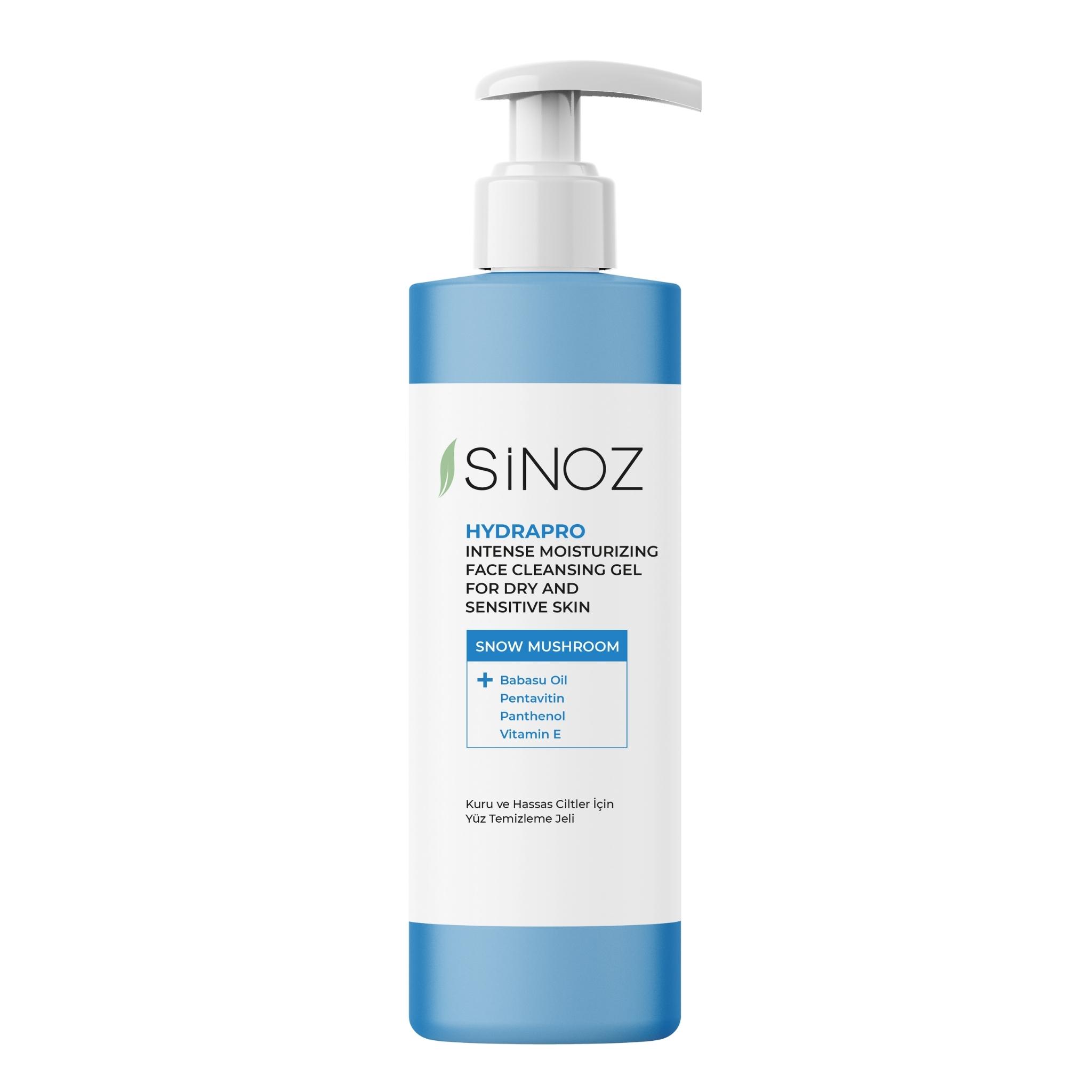 Sinoz Hydrapro Интенсивно увлажняющий гель для умывания для сухой и чувствительной кожи – 400 мл