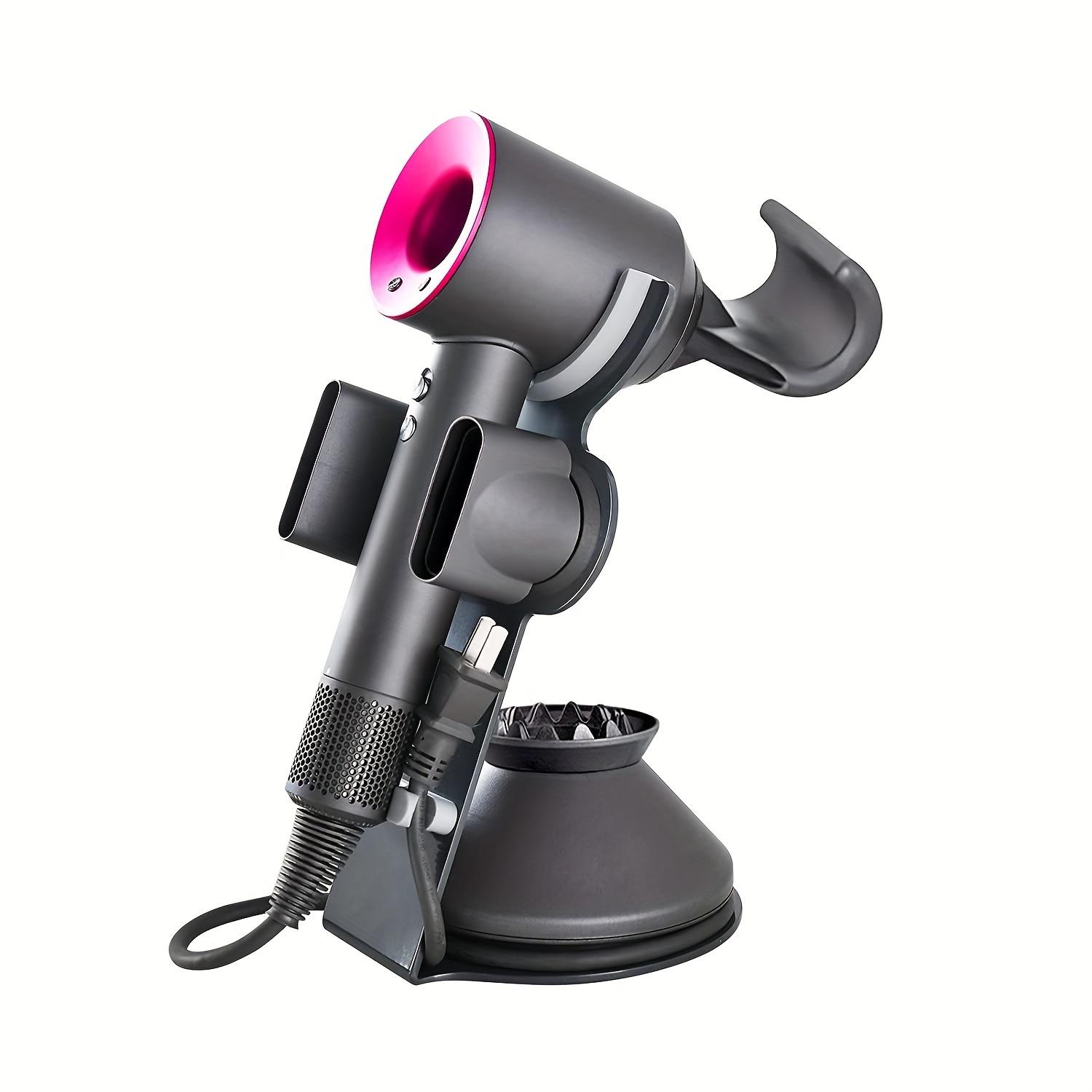Держатель для фена для ультразвукового фена Dyson, магнитный держатель с организатором кабеля питания, кронштейн из алюминиевого сплава, органайзер для ванной комнаты