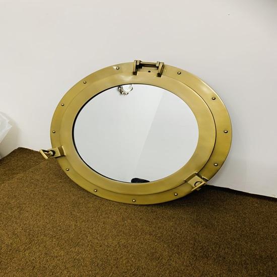Морской иллюминатор с антикварным покрытием, иллюминатор для лодки, круглое зеркало, настенный декор