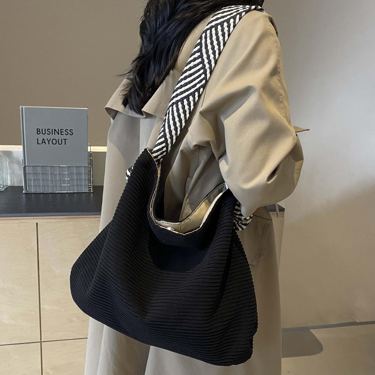 Новая мягкая широкая сумка на плечо из бархатной ткани, модная сумка для отдыха на плечо, предпочитаемые модели сумок