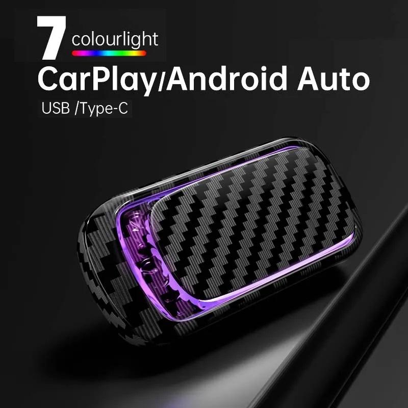 Беспроводная коробка Carplay Box, оригинальный автомобильный проводной адаптер с прямым беспроводным подключением USB, горизонтальный адаптер, соединительный модуль автомобильной машины