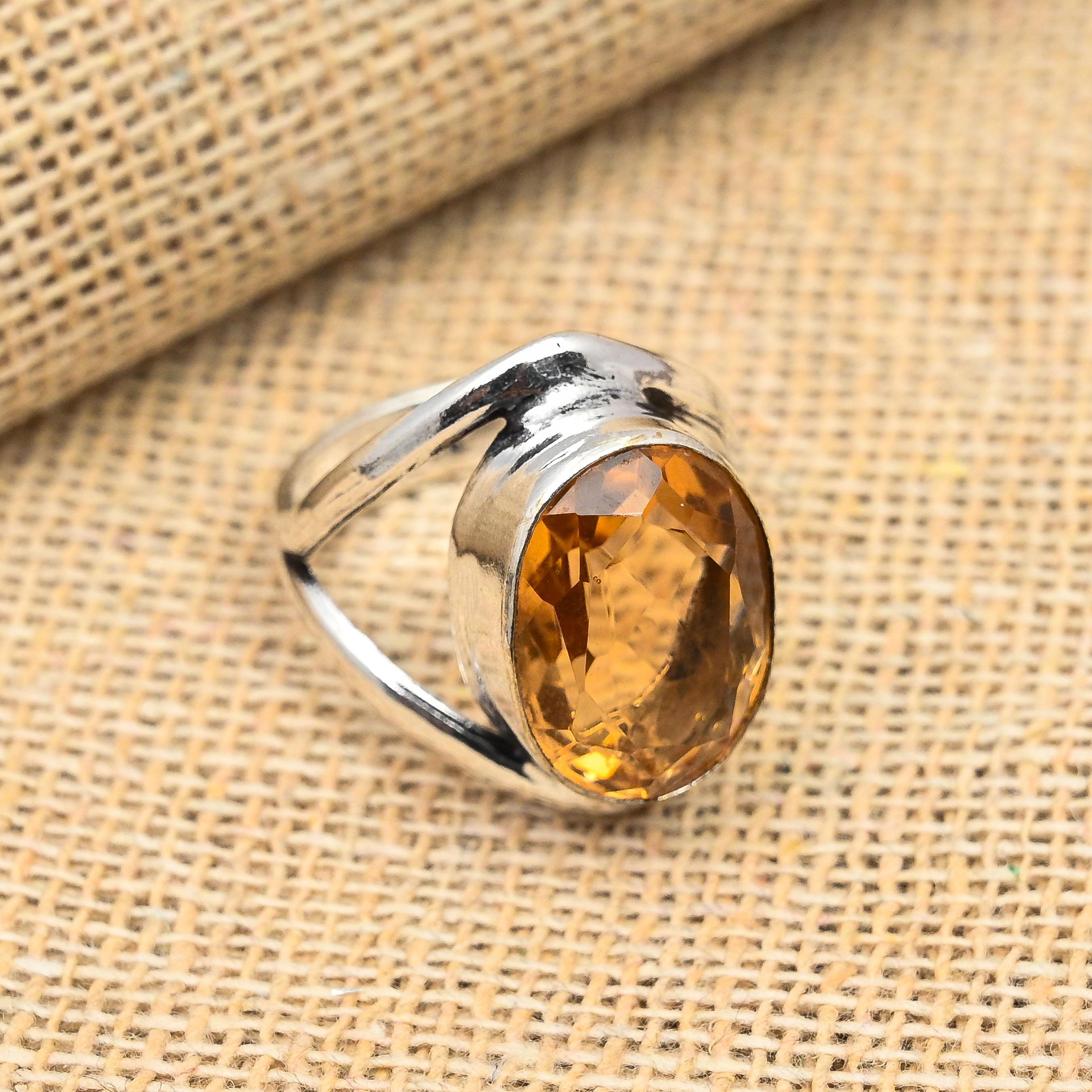 Драгоценный камень морганит, ювелирные изделия ручной работы из стерлингового серебра 925 пробы, прекрасное кольцо для матери