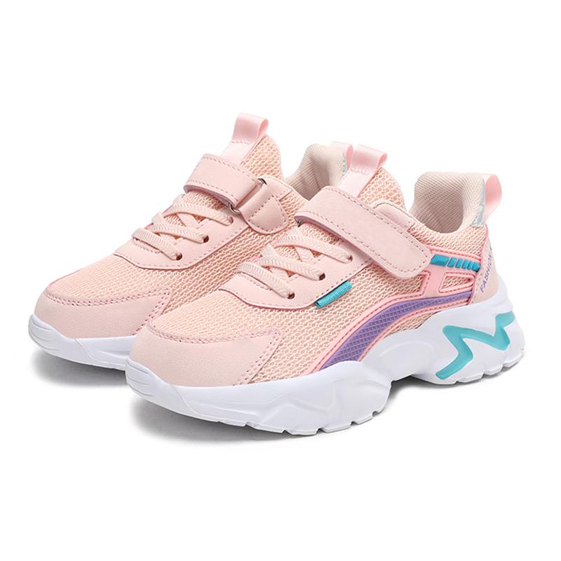 3-15Years Girls Sports Shoes Fashion Breathable Shoe for Boy Lightweight Casual Running Tennis Sneakers