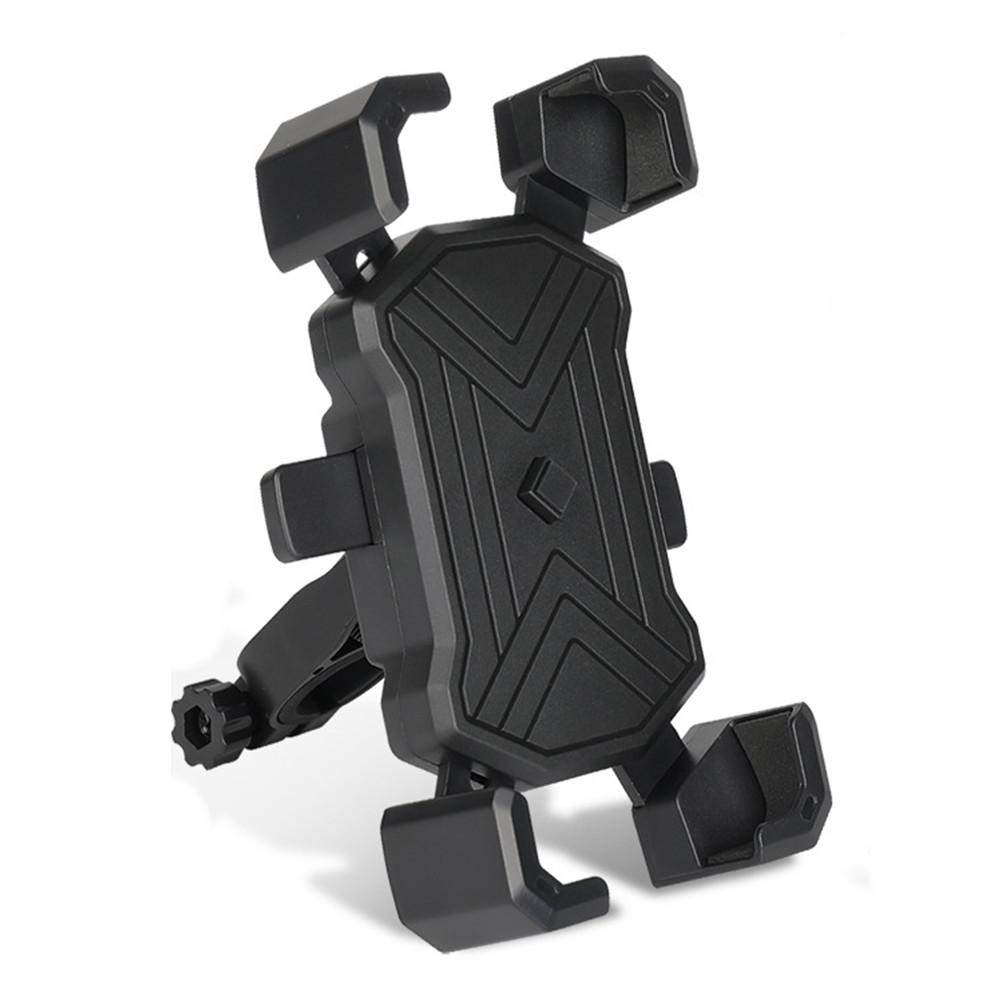 Держатель телефона для велосипеда или мотоцикла, автоматический замок, противоударный велосипедный держатель мобильного телефона, утолщенный нескользящий кронштейн